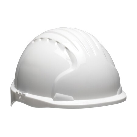 Pip Evolution Deluxe 6151 Short Brim Hard Hat with HDPE Shell, 6-Point Polyester Suspension and Wheel 280-EV6151S-10
